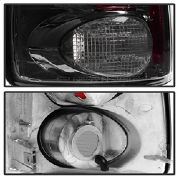 Spyder Chevy S10 94-04/GMC Sonoma 94-04/Isuzu Hombre 96-00 Euro Tail Lights Smke ALT-YD-CS1094-SM - Bull Strap