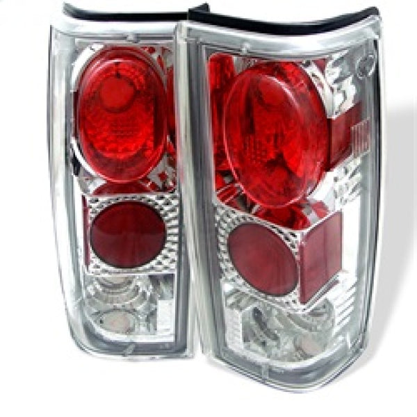 Spyder Chevy S10/S10 Blazer 82-93 Euro Style Tail Lights Chrome ALT-YD-CS1082-C - Bull Strap