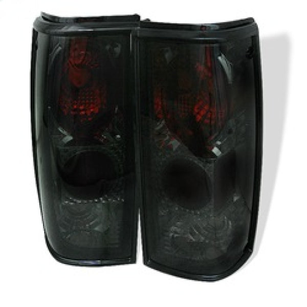 Spyder Chevy S10/S10 Blazer 82-93/GMC Jimmy 82-94 Euro Style Tail Lights Smoke ALT-YD-CS1082-SM - Bull Strap