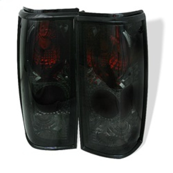 Spyder Chevy S10/S10 Blazer 82-93/GMC Jimmy 82-94 Euro Style Tail Lights Smoke ALT-YD-CS1082-SM - Bull Strap