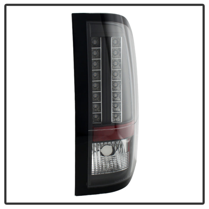 Spyder Chevy Silverado 07-13 LED Tail Lights Blk ALT-YD-CS07-LED-BK - Bull Strap