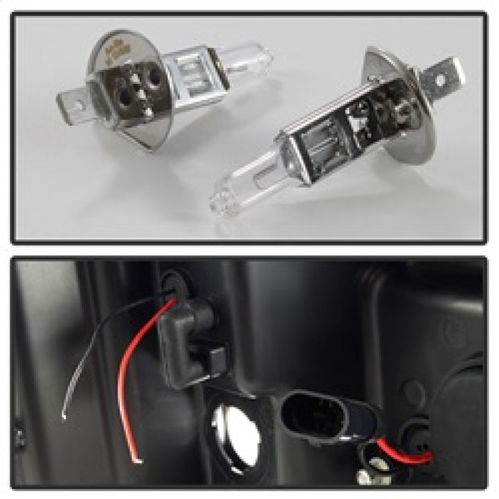 Spyder Chevy Silverado 1500 07-13 Version 3 Projector Headlights - Chrome PRO-YD-CS07V3-LBDRL-C - Bull Strap