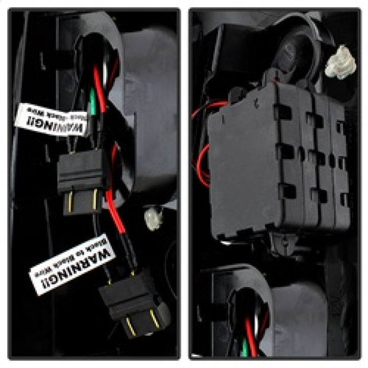 Spyder Chevy Silverado 1500/2500 03-06 (Does Not Fit Stepside)LED Tail Lights Chrm ALT-YD-CS03-LED-C - Bull Strap