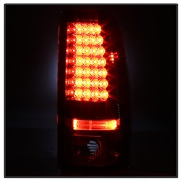 Spyder Chevy Silverado 1500/2500 03-06 (Does Not Fit Stepside)LED Tail Lights Chrm ALT-YD-CS03-LED-C - Bull Strap