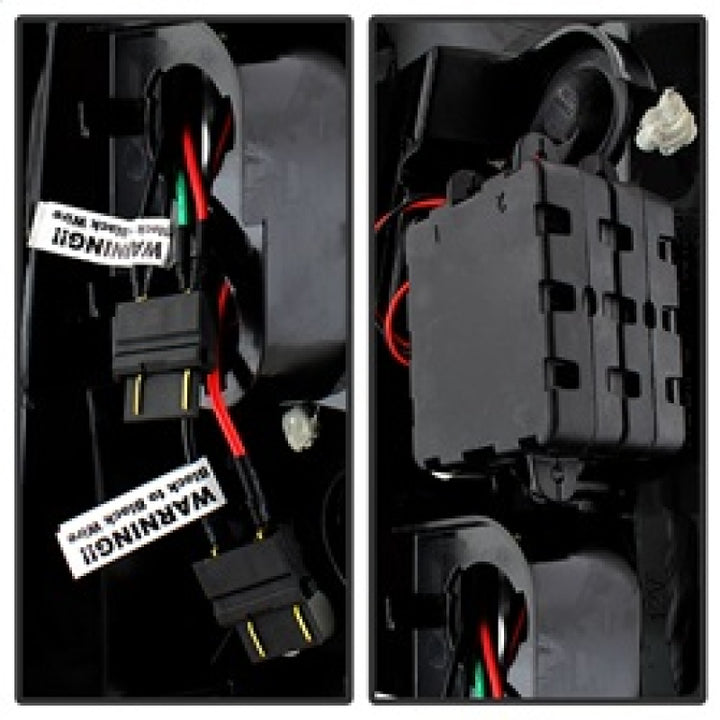 Spyder Chevy Silverado 1500/2500 03-06 (Does Not Fit Stepside)LED Tail Lights Chrm ALT-YD-CS03-LED-C - Bull Strap
