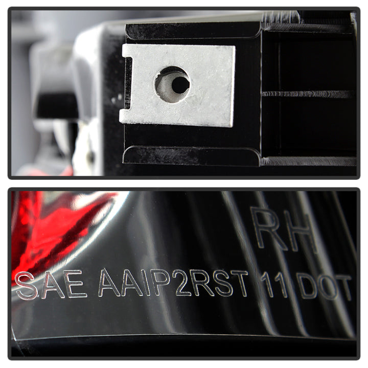 Spyder Chevy Silverado 1500/2500 03-06 (Does Not Fit Stepside)LED Tail Lights Chrm ALT-YD-CS03-LED-C - Bull Strap