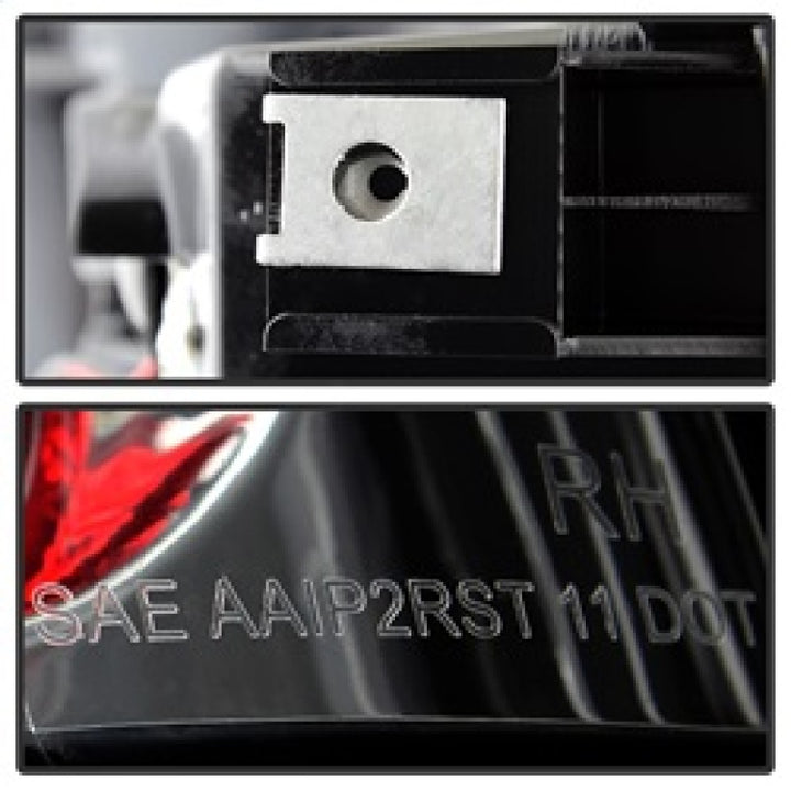 Spyder Chevy Silverado 1500/2500 03-06 (Does Not Fit Stepside)LED Tail Lights Chrm ALT-YD-CS03-LED-C - Bull Strap