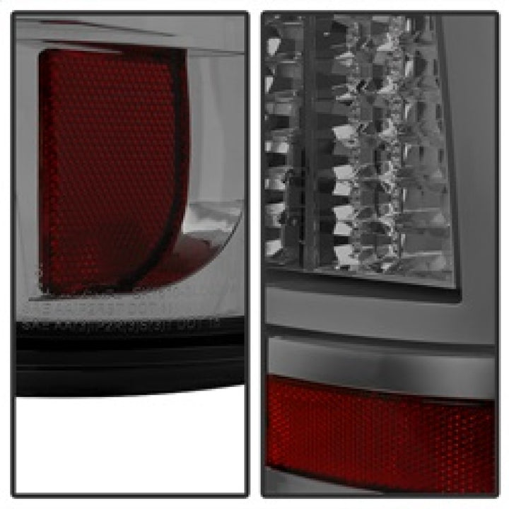 Spyder Chevy Silverado 1500/2500 99-02 Version 2 LED Tail Lights - Smoke ALT-YD-CS99V2-LED-SM - Bull Strap