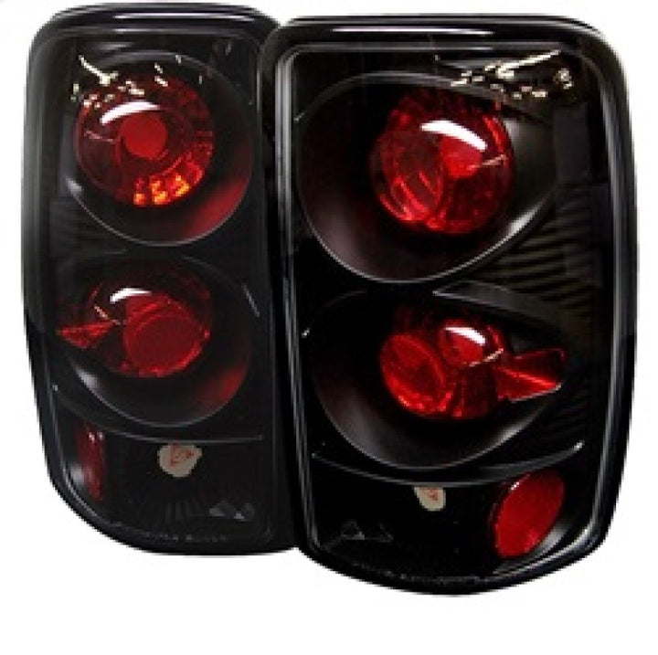 Spyder Chevy Suburban/Tahoe 1500/2500 00-06 Euro Style Tail Lights Black ALT-YD-CD00-BK - Bull Strap