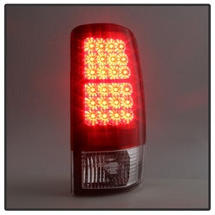 Spyder Chevy Suburban/Tahoe 1500/2500 00-06 LED Tail Lights Red Clear ALT-YD-CD00-LED-RC - Bull Strap