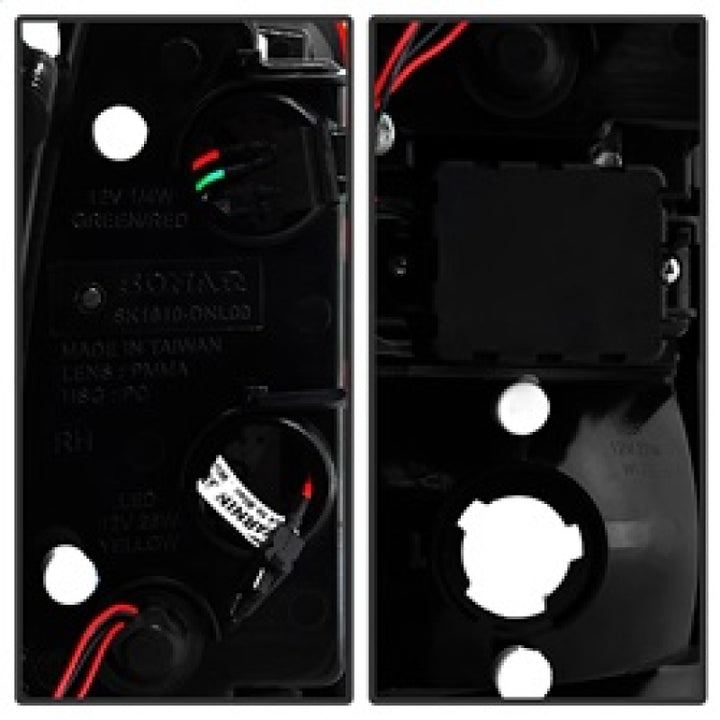 Spyder Chevy Suburban/Tahoe 1500/2500 00-06 LED Tail Lights Red Clear ALT-YD-CD00-LED-RC - Bull Strap