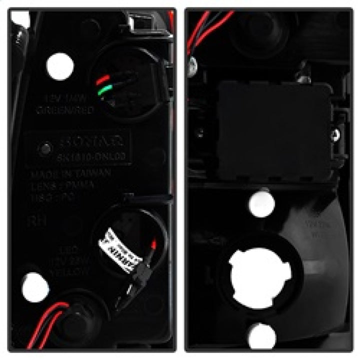 Spyder Chevy Suburban/Tahoe 1500/2500 00-06 LED Tail Lights Red Clear ALT-YD-CD00-LED-RC - Bull Strap