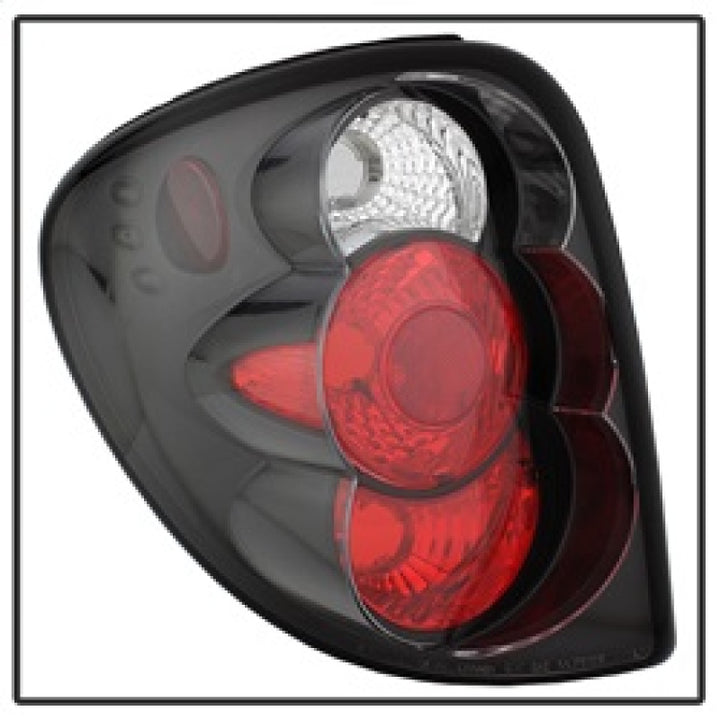 Spyder Dodge Caravan/Grand Caravan 01-07 Euro Style Tail Lights Black ALT-YD-DC01-BK - Bull Strap