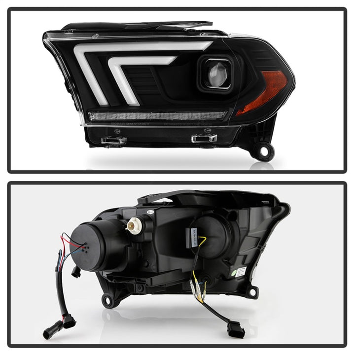 Spyder Dodge Durango 11-13 Halogen Model Only Projector Headlights - Black PRO-YD-DDU11SI-BK - Bull Strap