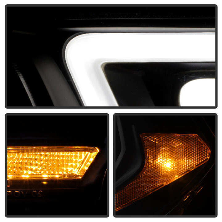 Spyder Dodge Durango 11-13 Halogen Model Only Projector Headlights - Black PRO-YD-DDU11SI-BK - Bull Strap