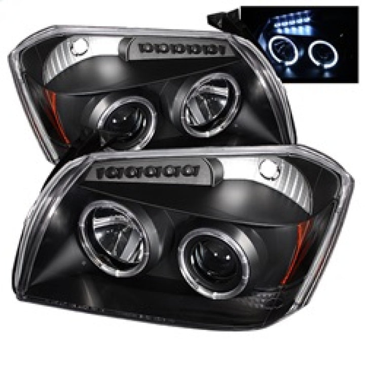Spyder Dodge Magnum 05-07 Projector Headlights LED Halo LED Blk (Not Included) PRO-YD-DMAG05-LED-BK - Bull Strap