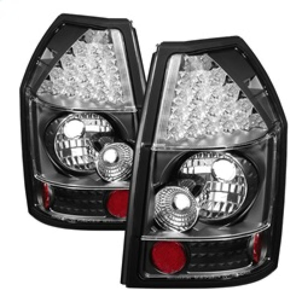 Spyder Dodge Magnum 05-08 LED Tail Lights Black ALT-YD-DMAG05-LED-BK - Bull Strap