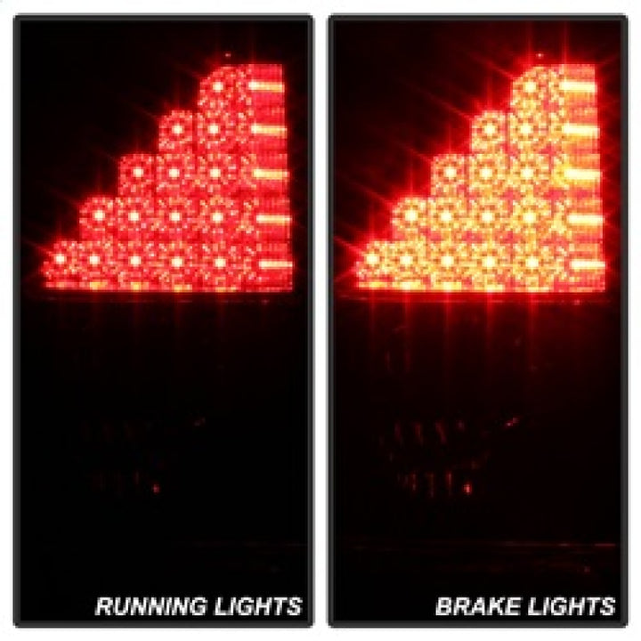 Spyder Dodge Magnum 05-08 LED Tail Lights Black ALT-YD-DMAG05-LED-BK - Bull Strap