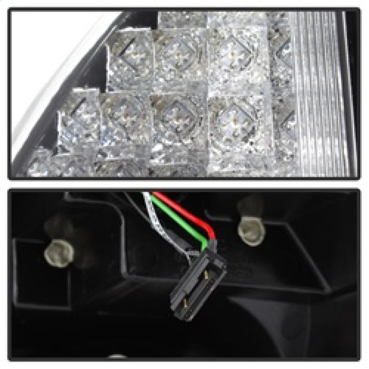 Spyder Dodge Magnum 05-08 LED Tail Lights Black ALT-YD-DMAG05-LED-BK - Bull Strap