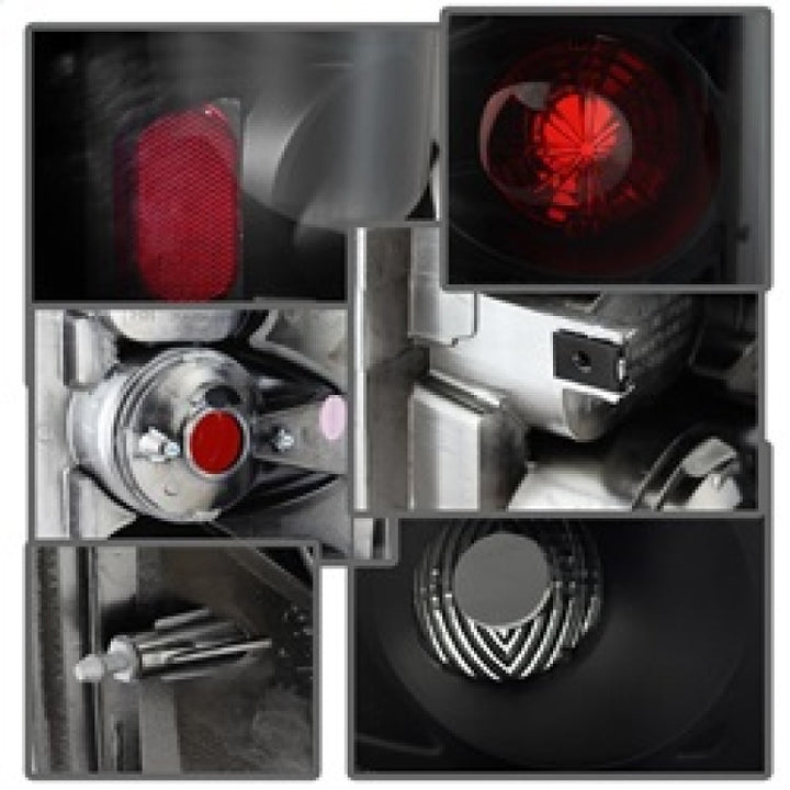 Spyder Dodge Ram 02-06 1500/Ram 2500/3500 03-06 Euro Style Tail Lights Black Smoke ALT-YD-DRAM02-BSM - Bull Strap