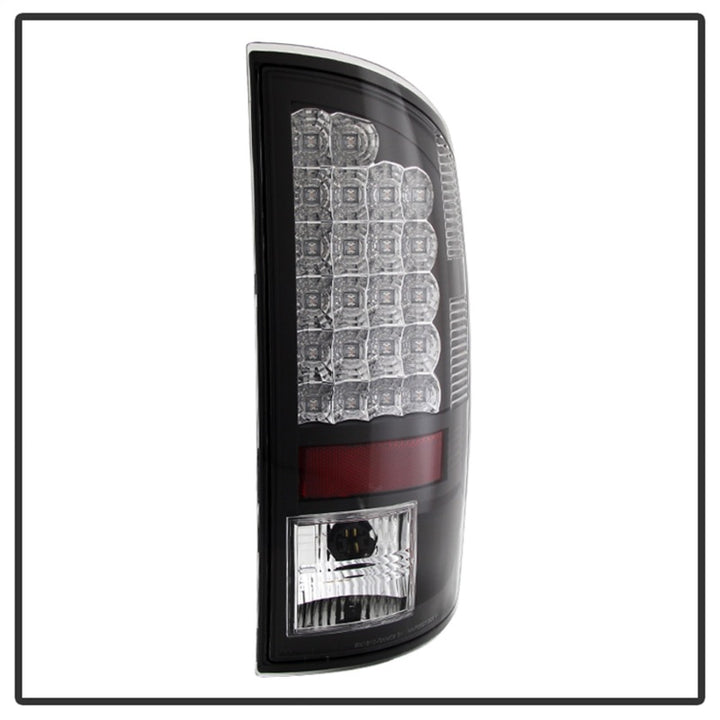 Spyder Dodge Ram 07-08 1500/Ram 07-09 2500/3500 LED Tail Lights Black ALT-YD-DRAM06-LED-BK - Bull Strap
