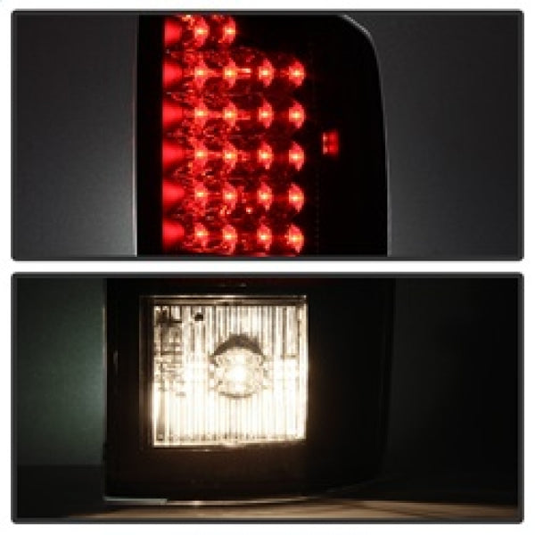 Spyder Dodge Ram 07-08 1500/Ram 07-09 2500/3500 LED Tail Lights Black Smoke ALT-YD-DRAM06-LED-BSM - Bull Strap