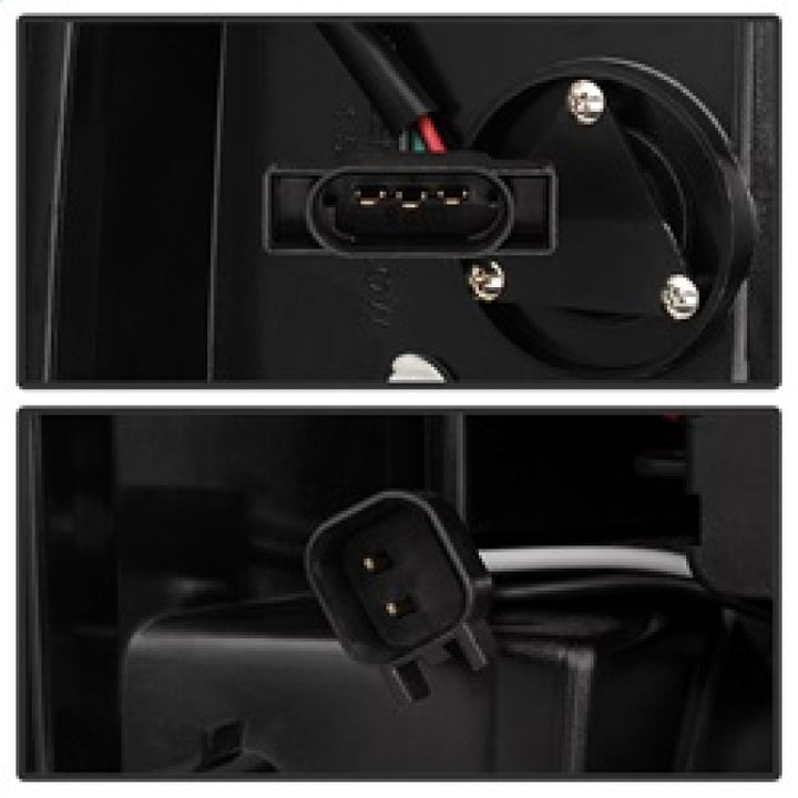 Spyder Dodge Ram 07-08 1500/Ram 07-09 2500/3500 LED Tail Lights Red Clear ALT-YD-DRAM06-LED-RC - Bull Strap