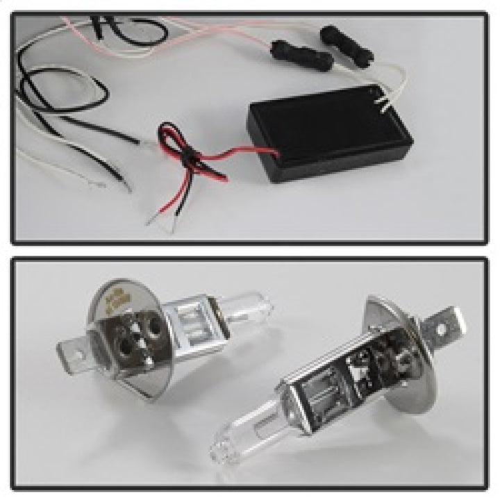 Spyder Dodge Ram 1500 02-05 03-05 Projector Headlights CCFL Halo LED Blk PRO-YD-DR02-CCFL-BK - Bull Strap