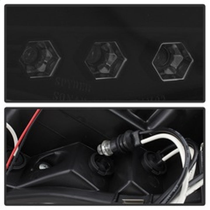 Spyder Dodge Ram 1500 02-05 03-05 Projector Headlights LED Halo LED Blk Smke PRO-YD-DR02-HL-BSM - Bull Strap