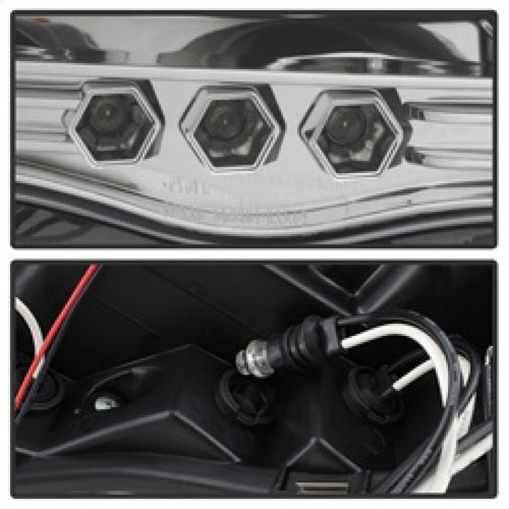 Spyder Dodge Ram 1500 02-05/Ram 2500 03-05 Projector Headlights LED Halo LED Chrm PRO-YD-DR02-HL-C - Bull Strap