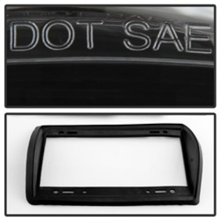 Spyder Ford Excursion 00-06/Econoline 150/250/350/450/550 95-06 Euro Tail Lights Blk ALT-YD-FEC00-BK - Bull Strap