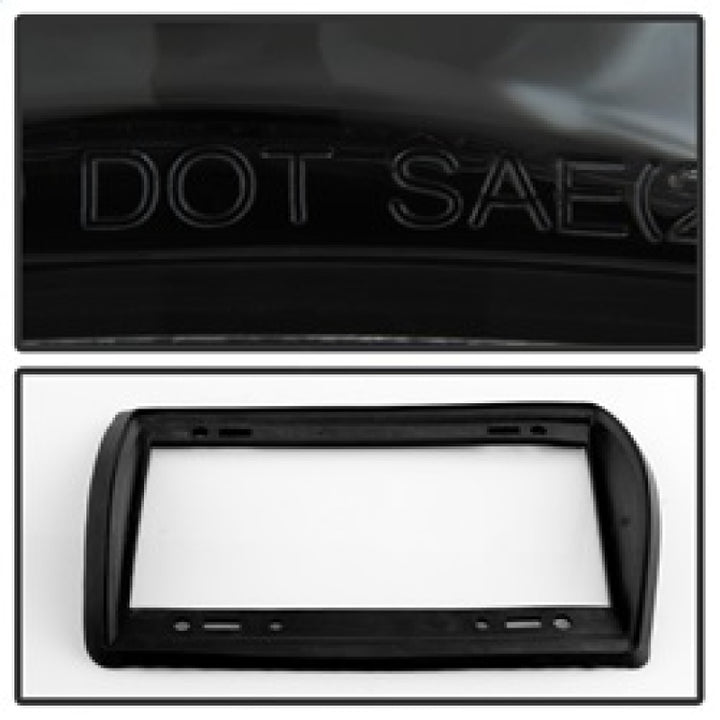 Spyder Ford Excursion 00-06/Econoline 150/250/350/450/550 95-06 Euro Tail Lights Smk ALT-YD-FEC00-SM - Bull Strap