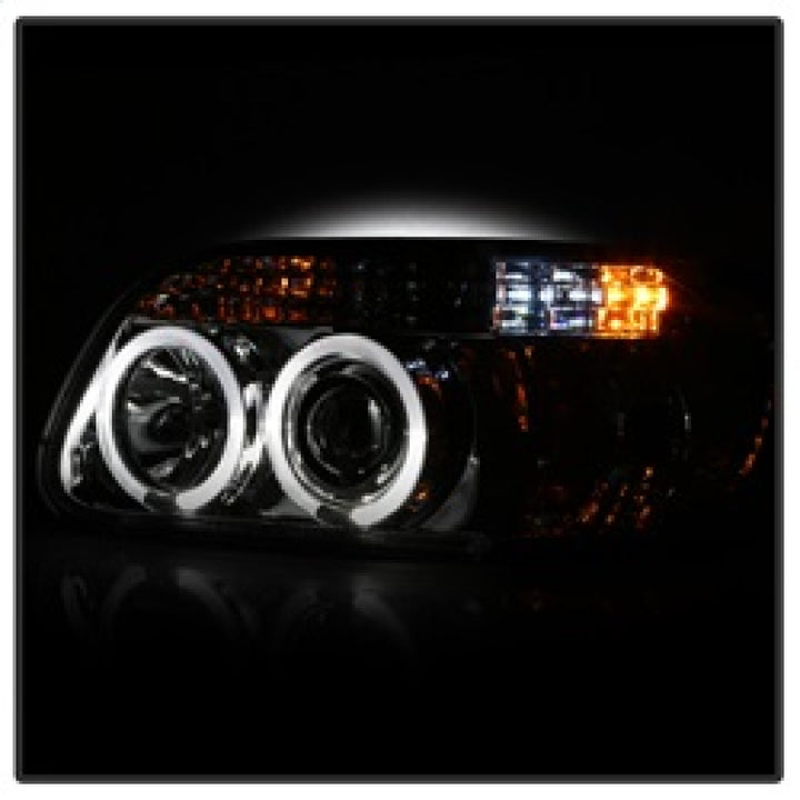 Spyder Ford Explorer 95-01 1PC Projector Headlights LED Halo Chrm PRO-YD-FEXP95-HL-1PC-C - Bull Strap