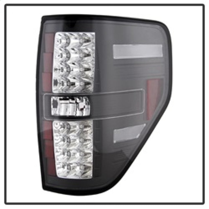 Spyder Ford F150 09-14 LED Tail Lights Black ALT-YD-FF15009-LED-BK - Bull Strap