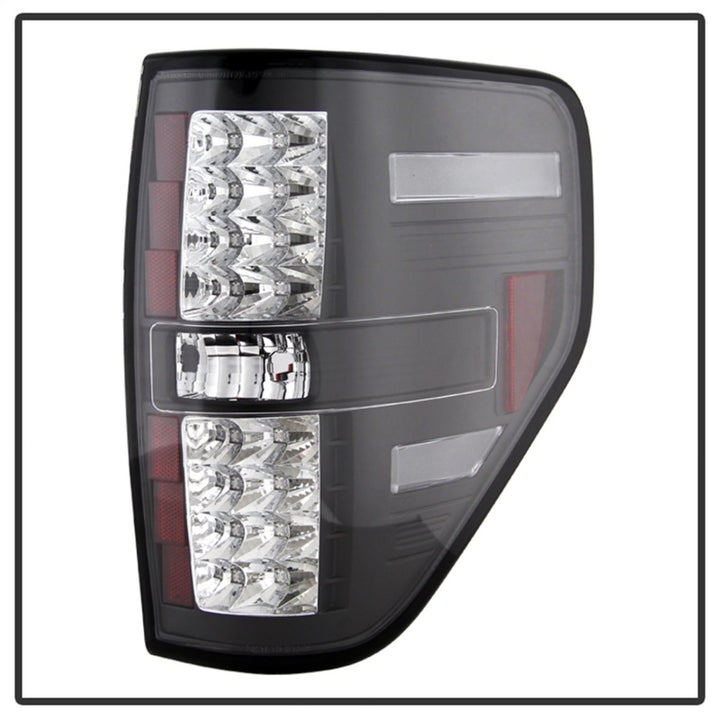 Spyder Ford F150 09-14 LED Tail Lights Black ALT-YD-FF15009-LED-BK - Bull Strap
