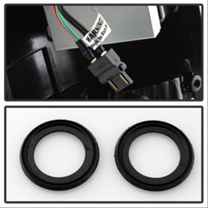 Spyder Ford F150 side 97-03/F250/350/450 Super Duty 99-07 LED Tail Lights Chrm ALT-YD-FF15097-LED-C - Bull Strap