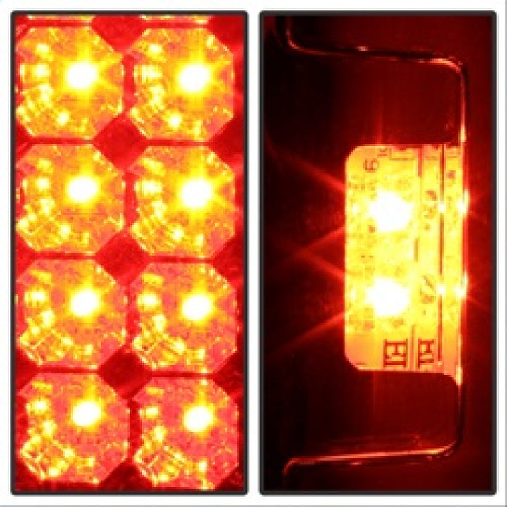 Spyder Ford F150 side 97-03/F250/350/450 Super Duty 99-07 LED Tail Lights Chrm ALT-YD-FF15097-LED-C - Bull Strap