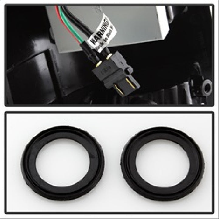 Spyder Ford F150 side 97-03/F250/350/450 Super Duty 99-07 LED Tail Lights Chrm ALT-YD-FF15097-LED-C - Bull Strap