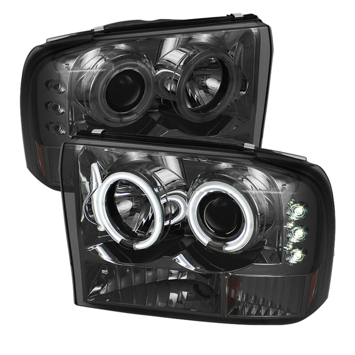 Spyder Ford F250 Super Duty 99-04 Projector Version 2 LED Halo LED Chrm PRO-YD-FF25099-1P-G2-C - Bull Strap
