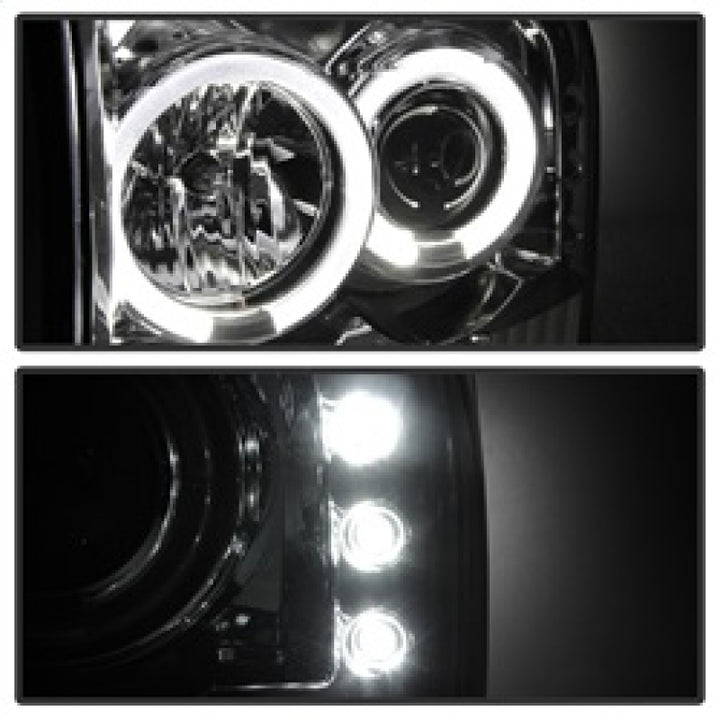 Spyder Ford F250 Super Duty 99-04 Projector Version 2 LED Halo LED Chrm PRO-YD-FF25099-1P-G2-C - Bull Strap