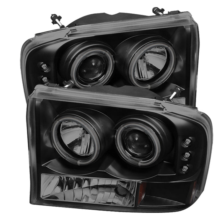 Spyder Ford F250 Super Duty 99-04 Projector Version 2 LED Halo LED Chrm PRO-YD-FF25099-1P-G2-C - Bull Strap