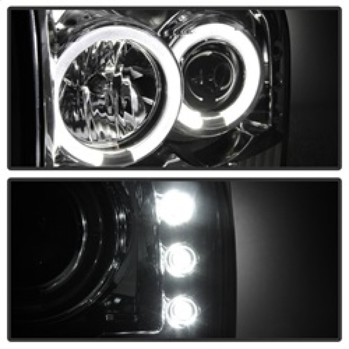 Spyder Ford F250 Super Duty 99-04 Projector Version 2 LED Halo LED Chrm PRO-YD-FF25099-1P-G2-C - Bull Strap