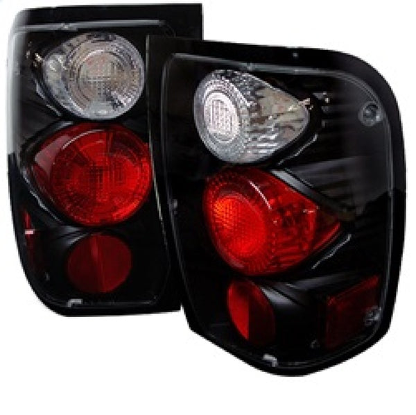 Spyder Ford Ranger 98-00 Euro Style Tail Lights Black ALT-YD-FR98-BK - Bull Strap