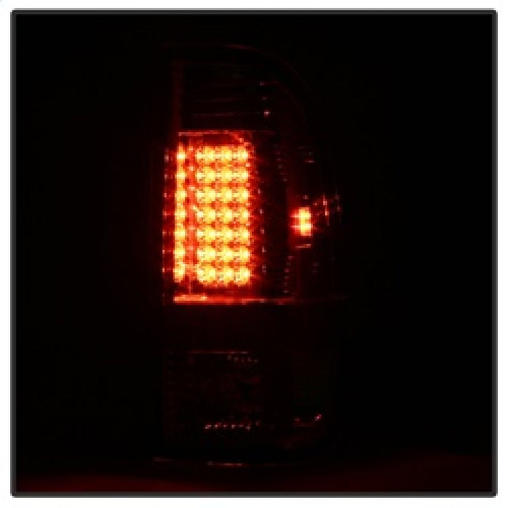 Spyder Ford Super Duty 08-15 LED Tail Lights Chrome ALT-YD-FS07-LED-C - Bull Strap