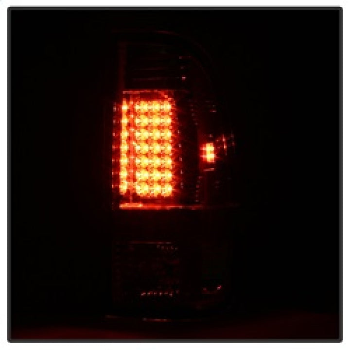 Spyder Ford Super Duty 08-15 LED Tail Lights Chrome ALT-YD-FS07-LED-C - Bull Strap