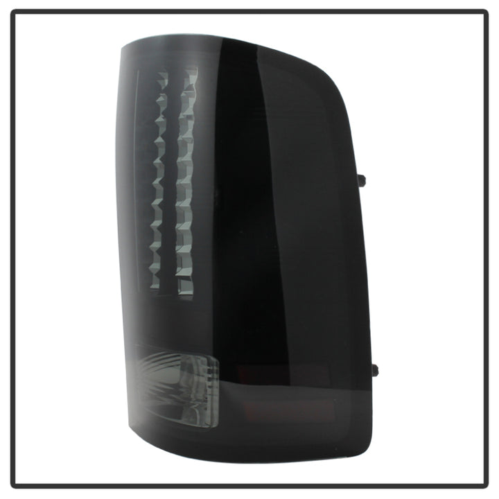 Spyder GMC Sierra 07-13 (Not 3500 Dually 4 Rear Wheels)LED Tail Lights Blk Smke ALT-YD-GS07-LED-BSM - Bull Strap