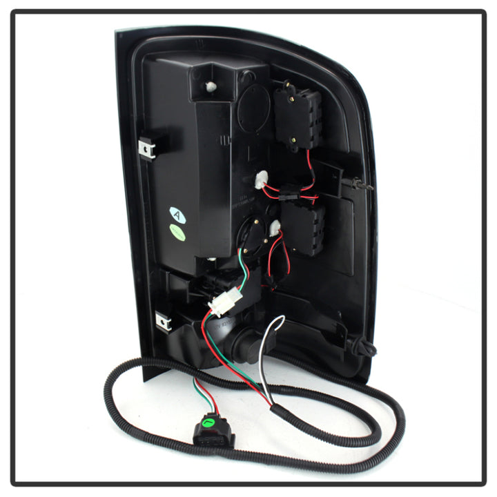 Spyder GMC Sierra 07-13 (Not 3500 Dually 4 Rear Wheels)LED Tail Lights Blk Smke ALT-YD-GS07-LED-BSM - Bull Strap