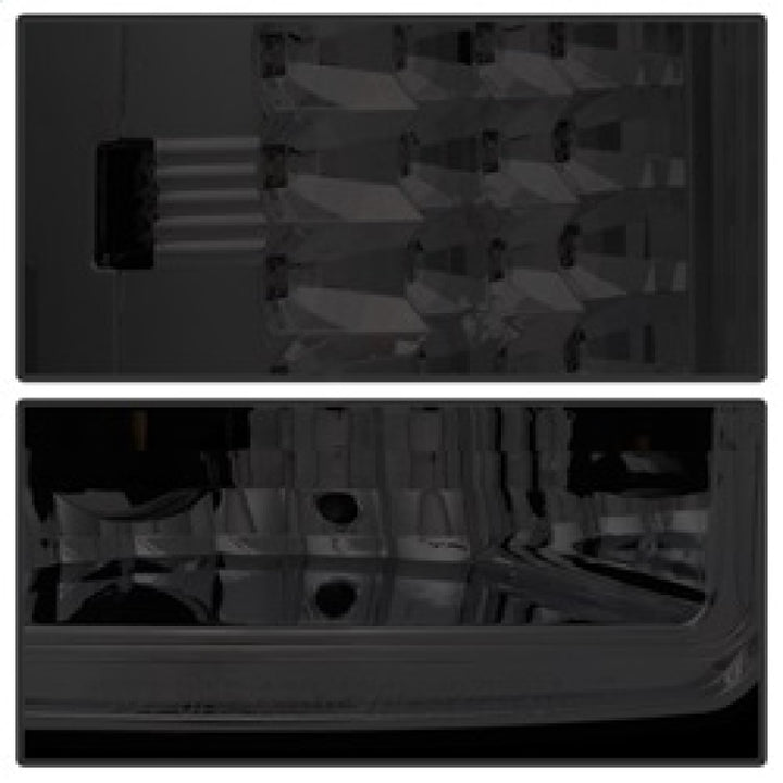 Spyder GMC Sierra 07-13 (Not fit 3500 Dually 4 Rear Wheels)LED Tail Lights Smoke ALT-YD-GS07-LED-SM - Bull Strap