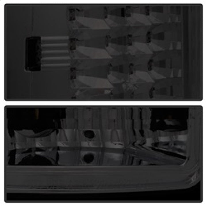 Spyder GMC Sierra 07-13 (Not fit 3500 Dually 4 Rear Wheels)LED Tail Lights Smoke ALT-YD-GS07-LED-SM - Bull Strap