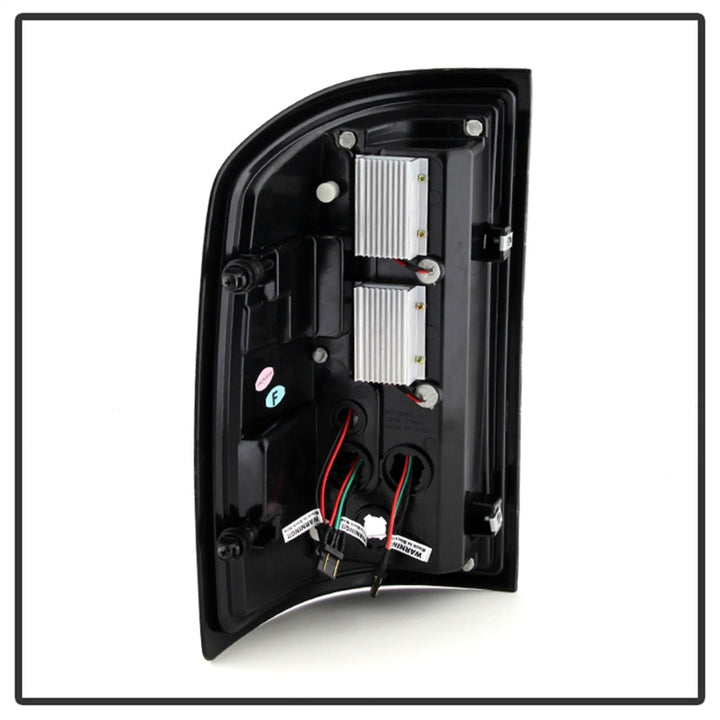 Spyder GMC Sierra 14-16 LED Tail Lights Black Smoke ALT-YD-GS14-LBLED-BSM - Bull Strap